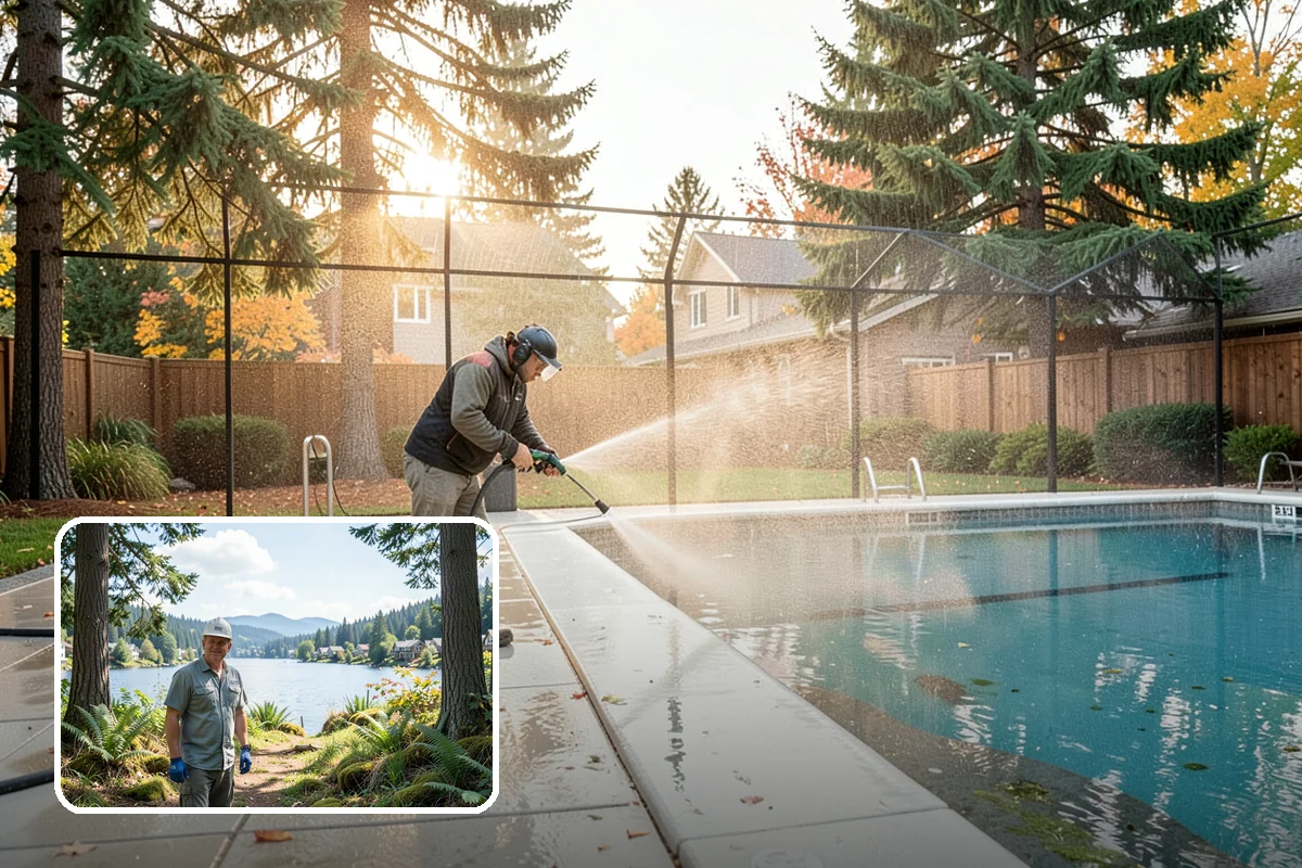 Soft House Washing in Milton, King County, WA - Eliminates the danger of water pushed behind siding