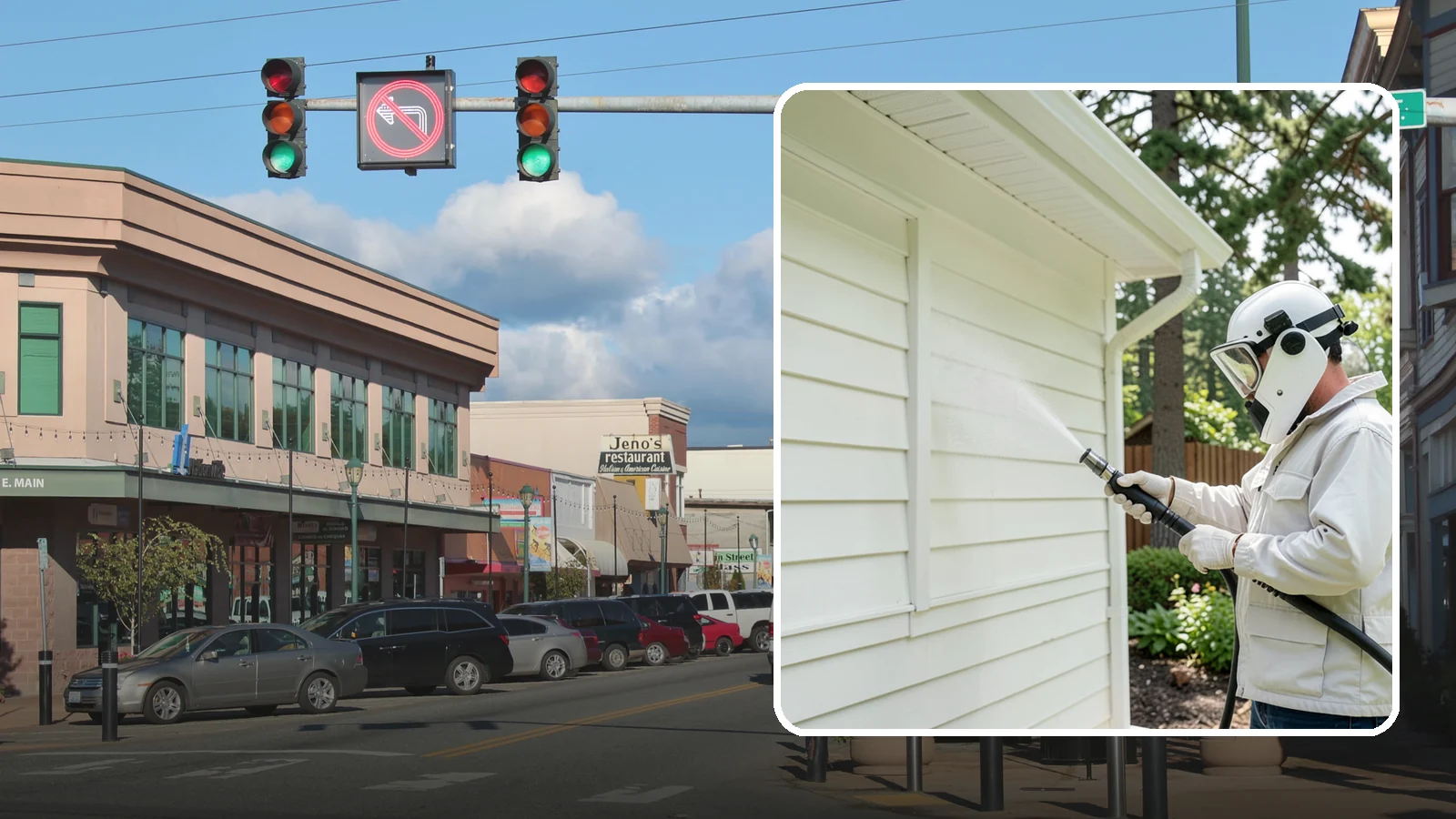 Soft House Washing in Monroe, Snohomish County, WA - Soft house washing uses low pressure and specialized detergents to clean delicate siding without the risk of gouging or water...