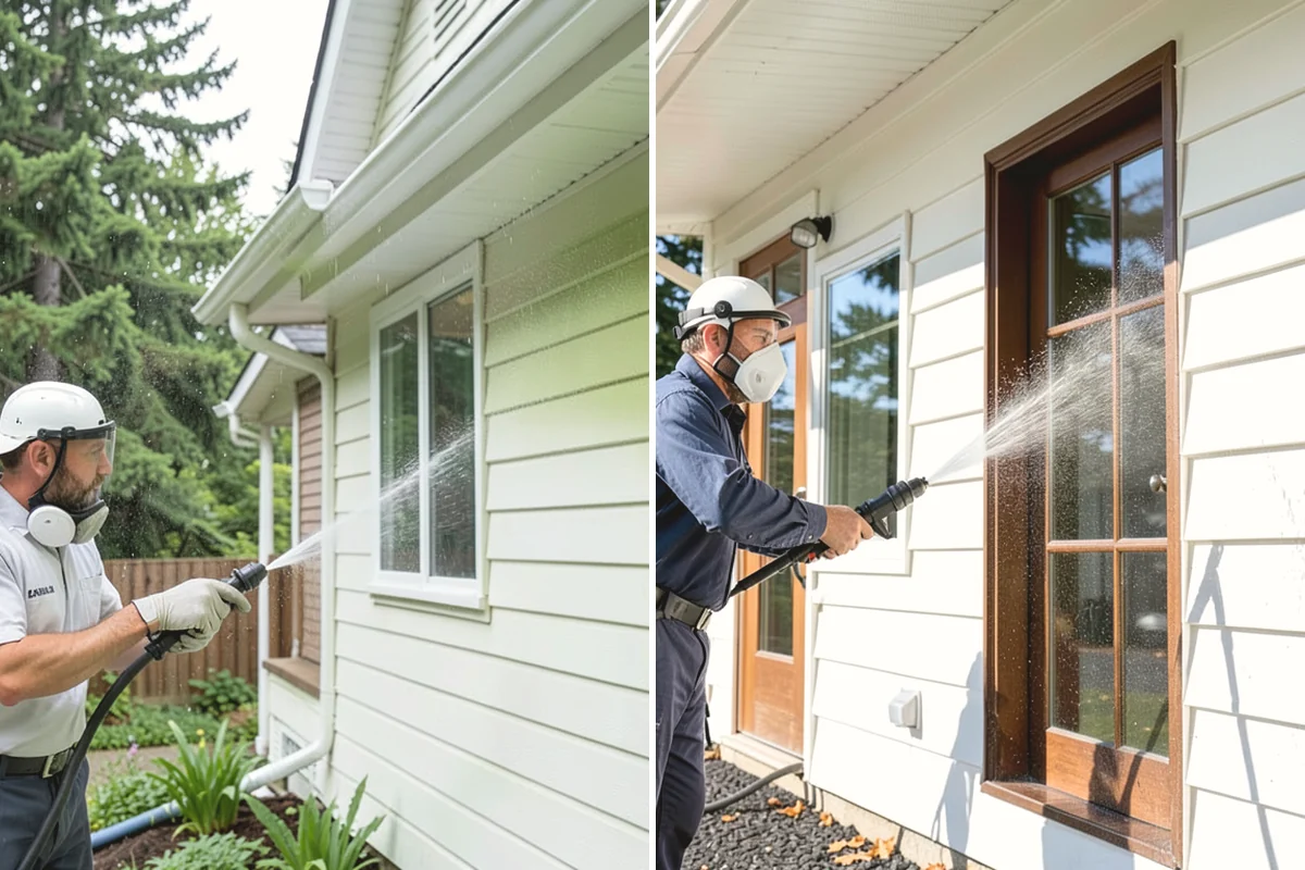 Soft House Washing in Monroe, Snohomish County, WA - Evaluate the home for pressure-sensitive materials and entry points