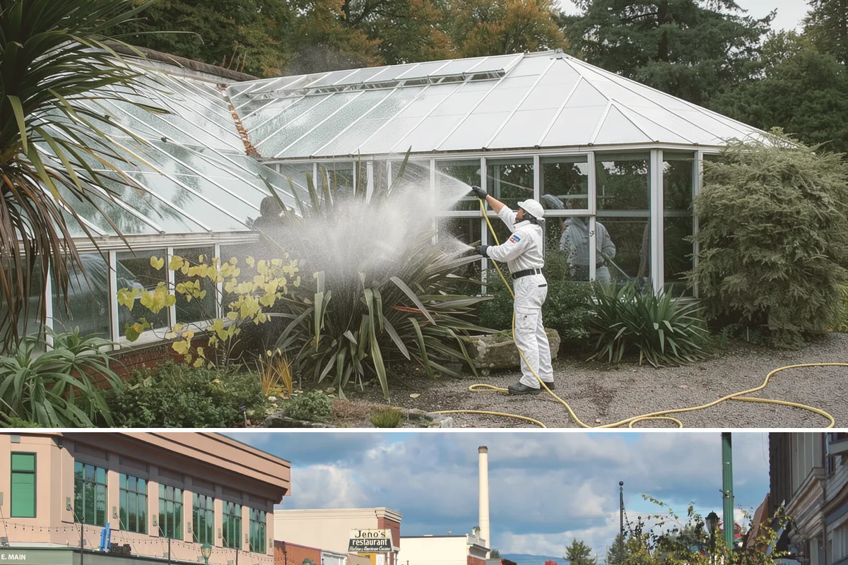 Soft House Washing in Monroe, Snohomish County, WA - The drier stretches from June through September let the low-pressure rinse dry cleanly and slow future regrowth.
