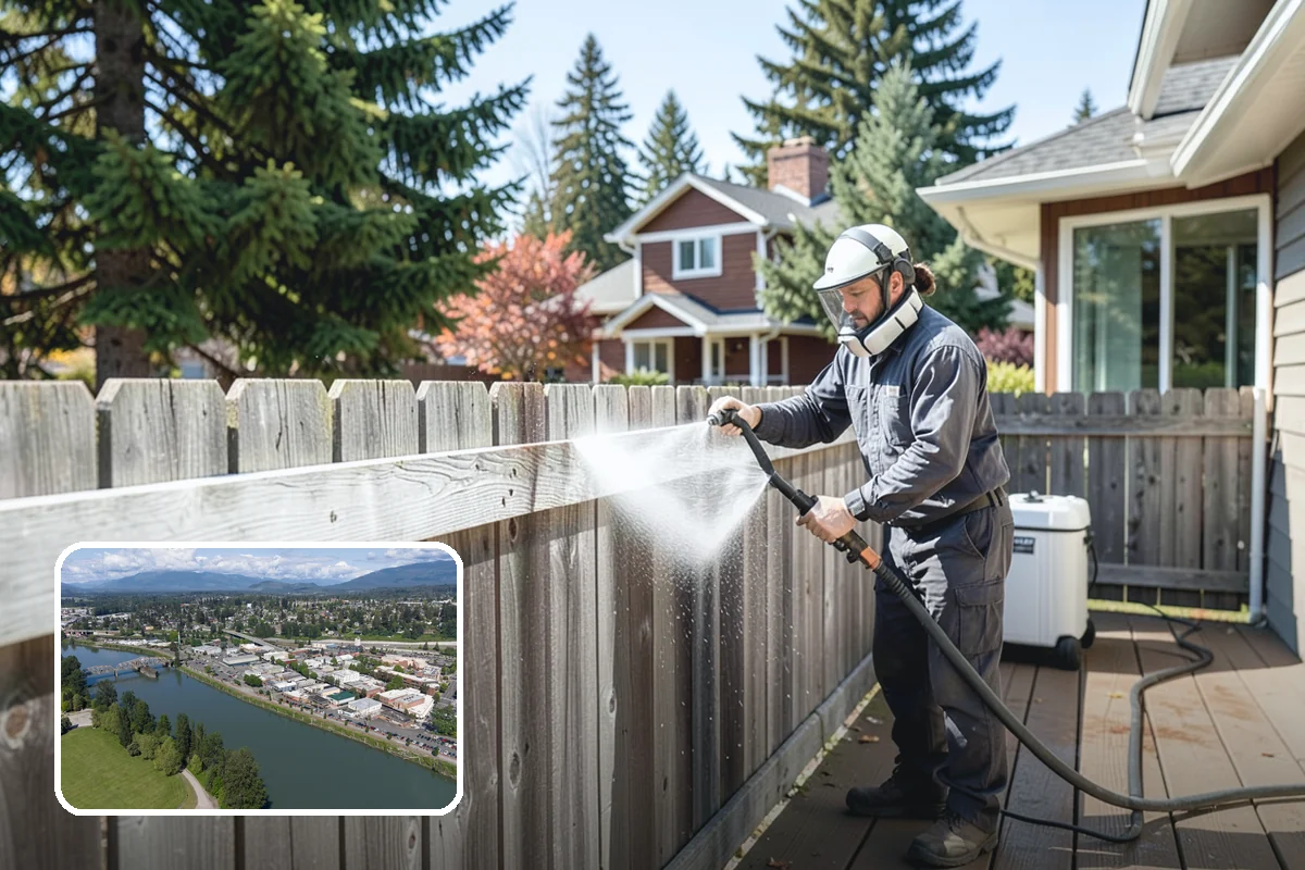 Soft House Washing in Mount Vernon, Skagit County, WA - Eliminates the danger of water pushed behind siding