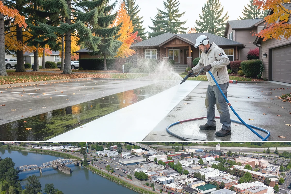 Soft House Washing in Mount Vernon, Skagit County, WA - The drier stretches from June through September let the low-pressure rinse dry cleanly and slow future regrowth.