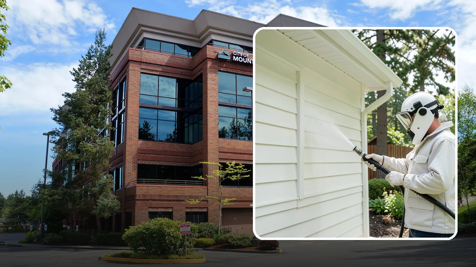 Soft House Washing in Mountlake Terrace, Snohomish County, WA - Soft house washing uses low pressure and specialized detergents to clean delicate siding without the risk of gouging or water...