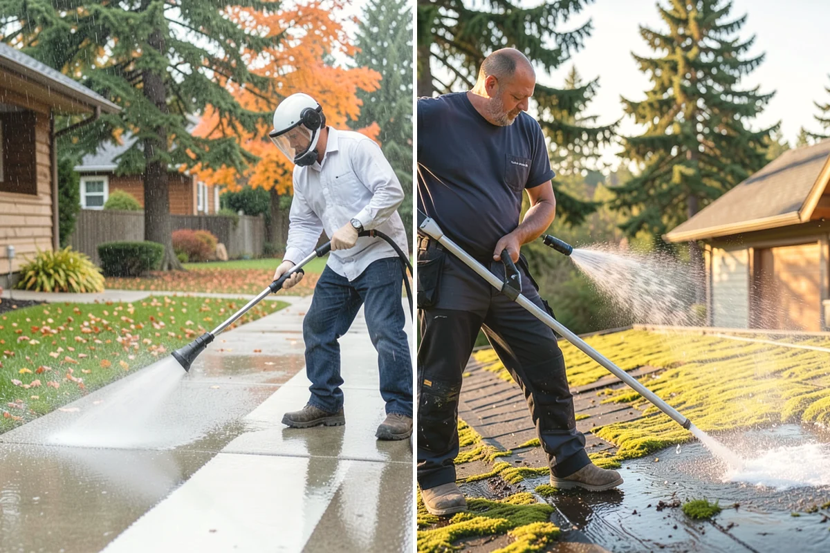 Soft House Washing in Mukilteo, Snohomish County, WA - Evaluate the home for pressure-sensitive materials and entry points