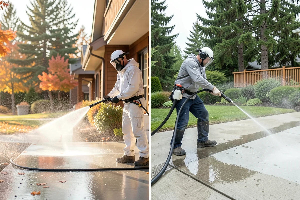 Soft House Washing in Normandy Park, King County, WA - Evaluate the home for pressure-sensitive materials and entry points