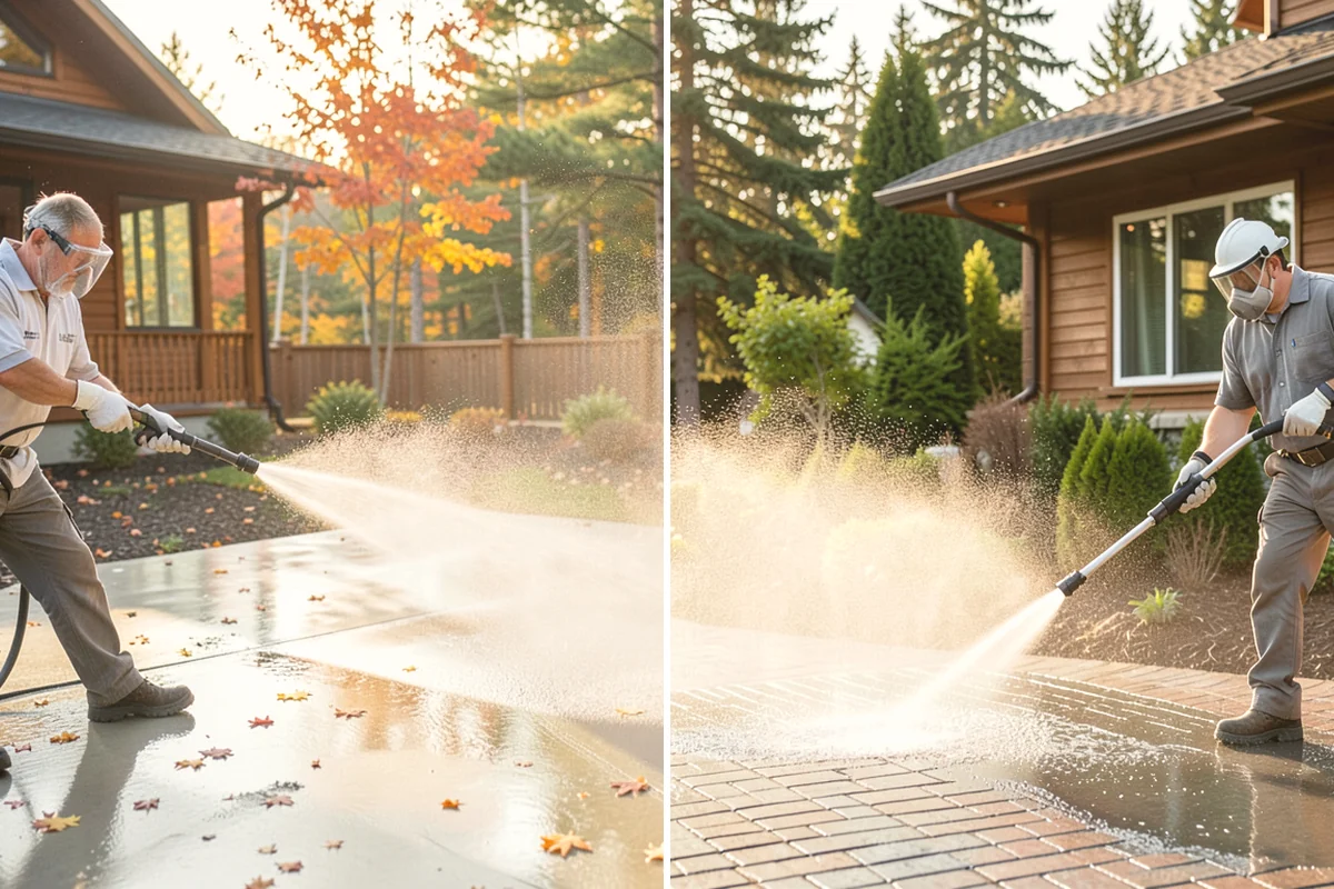 Soft House Washing in Oak Harbor, Island County, WA - Evaluate the home for pressure-sensitive materials and entry points