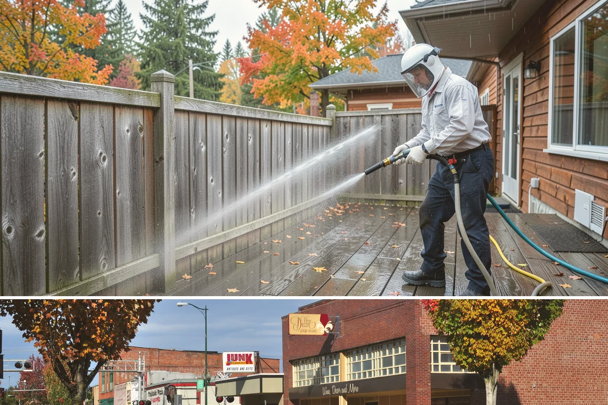 Soft House Washing in Puyallup, Pierce County, WA - The drier stretches from June through September let the low-pressure rinse dry cleanly and slow future regrowth.
