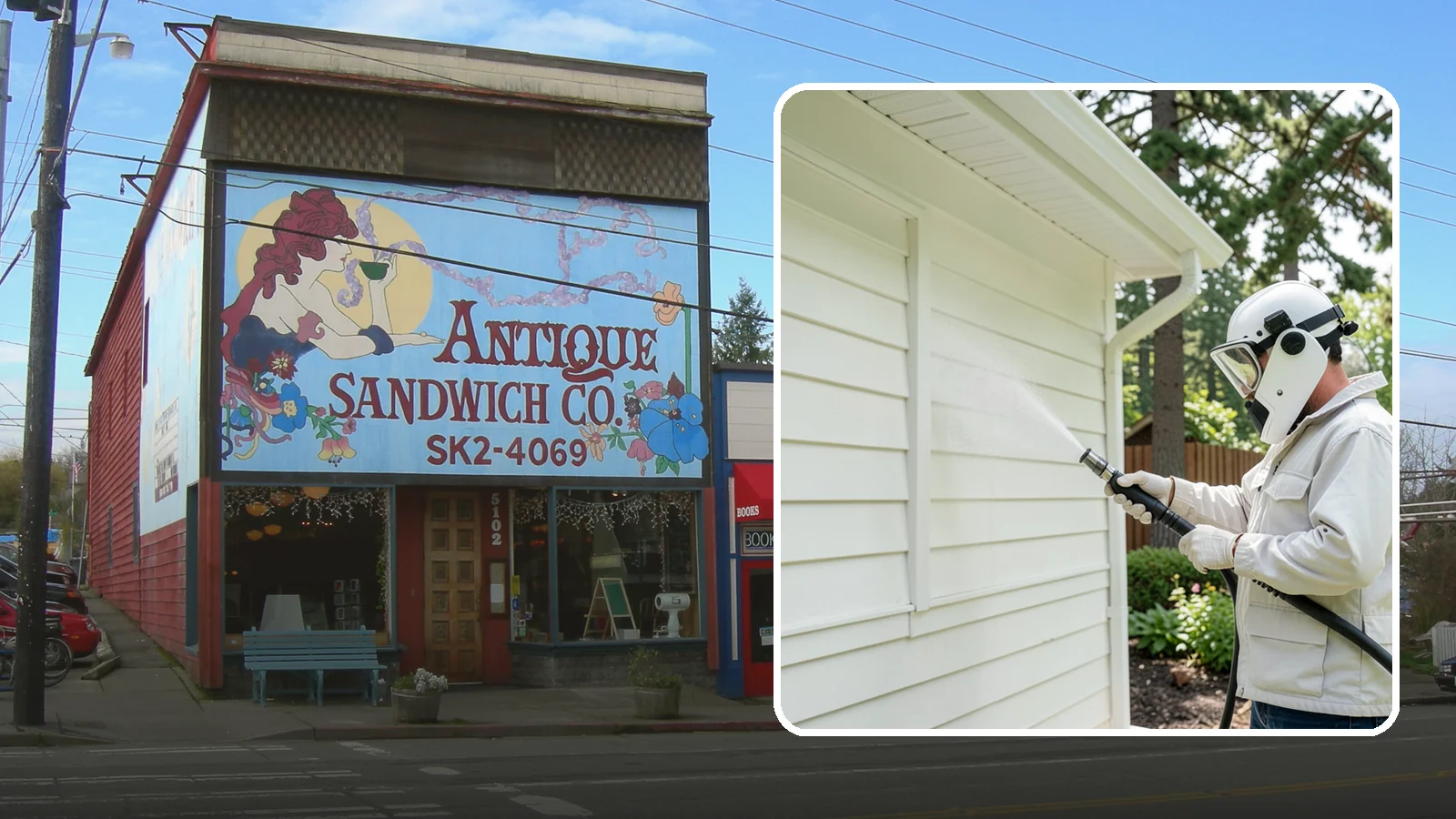Soft House Washing in Ruston, Pierce County, WA - Soft house washing uses low pressure and specialized detergents to clean delicate siding without the risk of gouging or water...