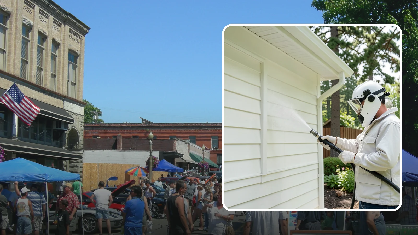 Soft House Washing in Snohomish, Snohomish County, WA - Soft house washing uses low pressure and specialized detergents to clean delicate siding without the risk of gouging or water...