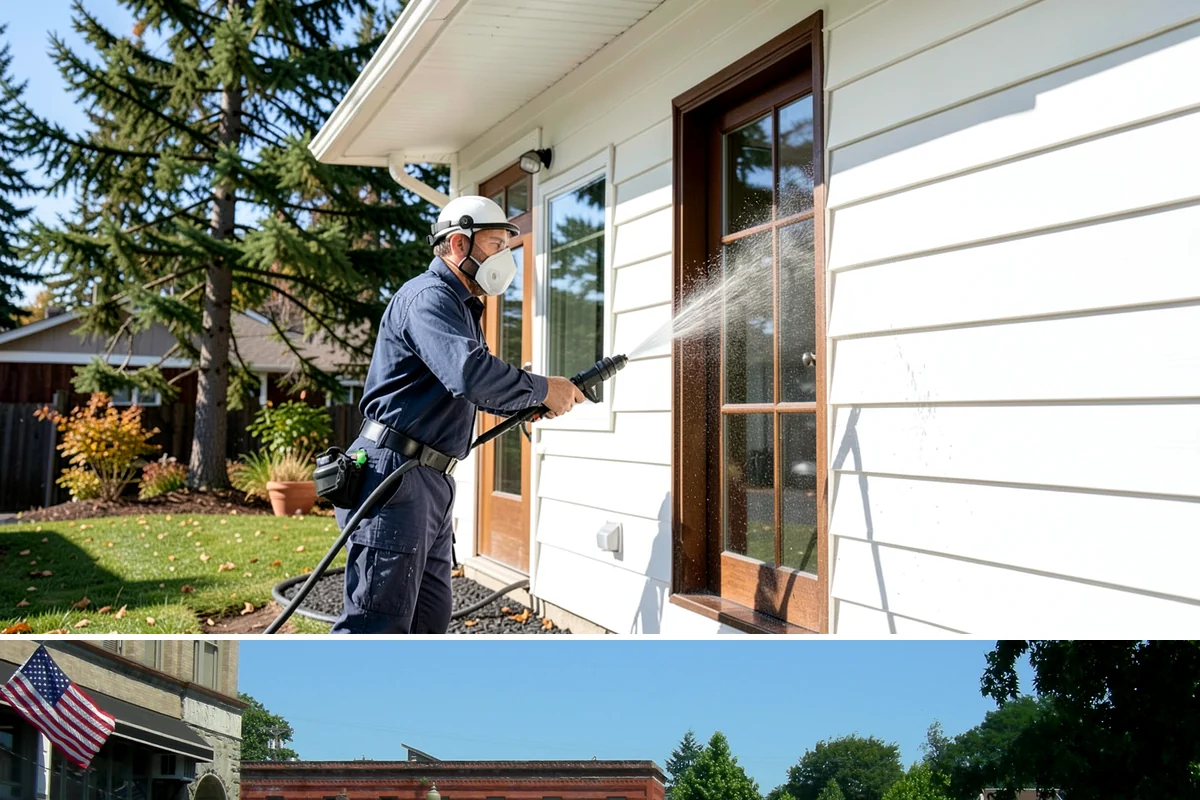 Soft House Washing in Snohomish, Snohomish County, WA - The drier stretches from June through September let the low-pressure rinse dry cleanly and slow future regrowth.
