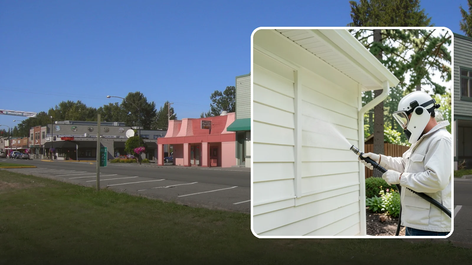 Soft House Washing in Snoqualmie, King County, WA - Soft house washing uses low pressure and specialized detergents to clean delicate siding without the risk of gouging or water...