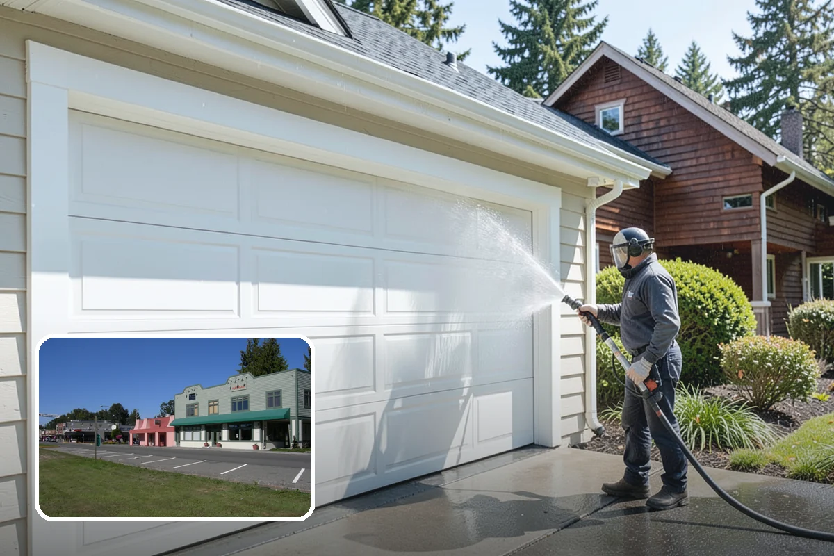 Soft House Washing in Snoqualmie, King County, WA - Eliminates the danger of water pushed behind siding