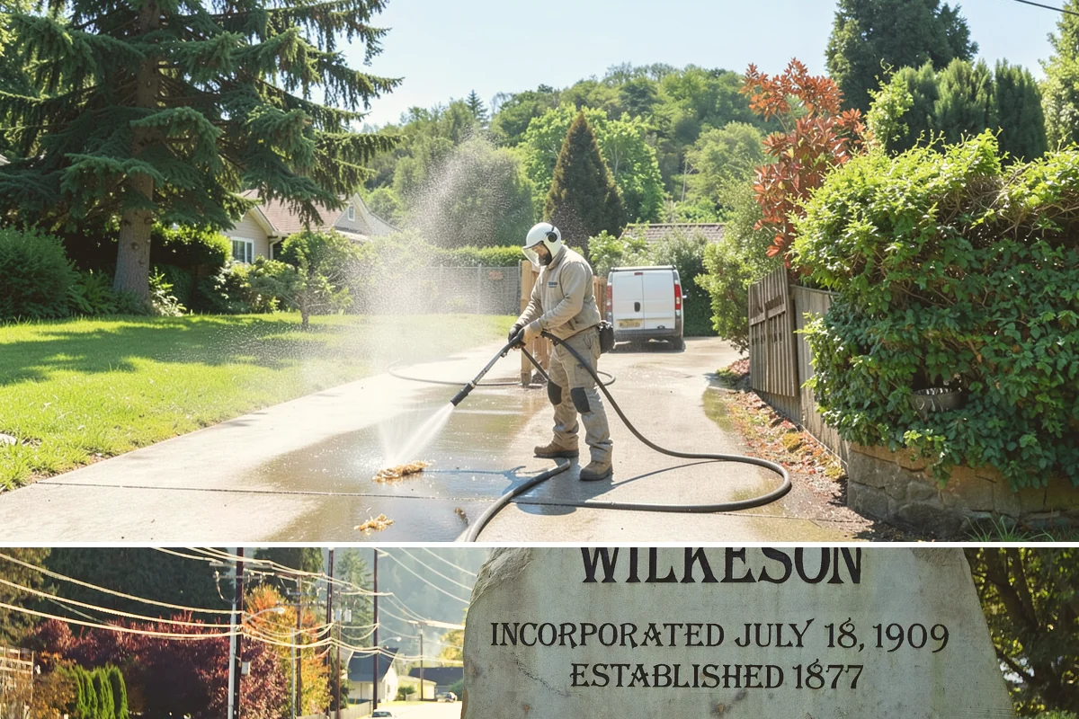 Soft House Washing in Wilkeson, Pierce County, WA - The drier stretches from June through September let the low-pressure rinse dry cleanly and slow future regrowth.