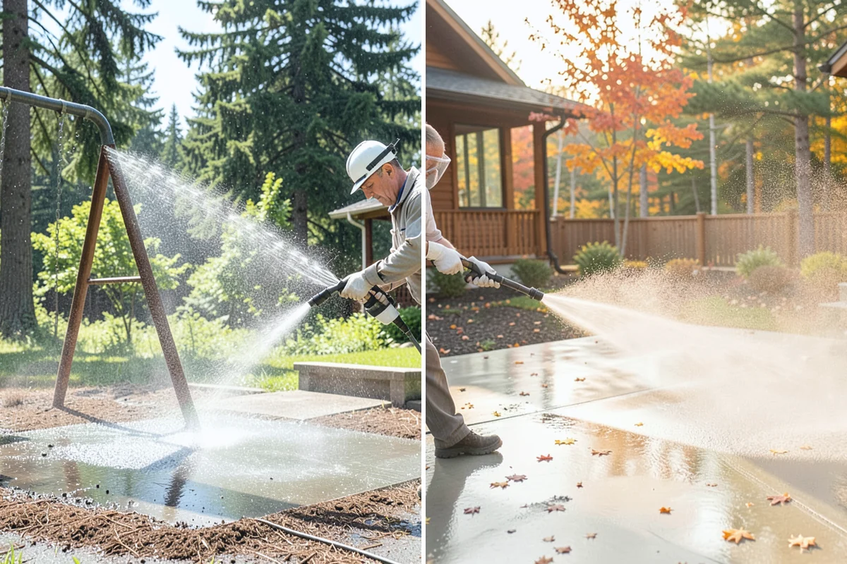 Soft House Washing in Woodinville, King County, WA - Evaluate the home for pressure-sensitive materials and entry points