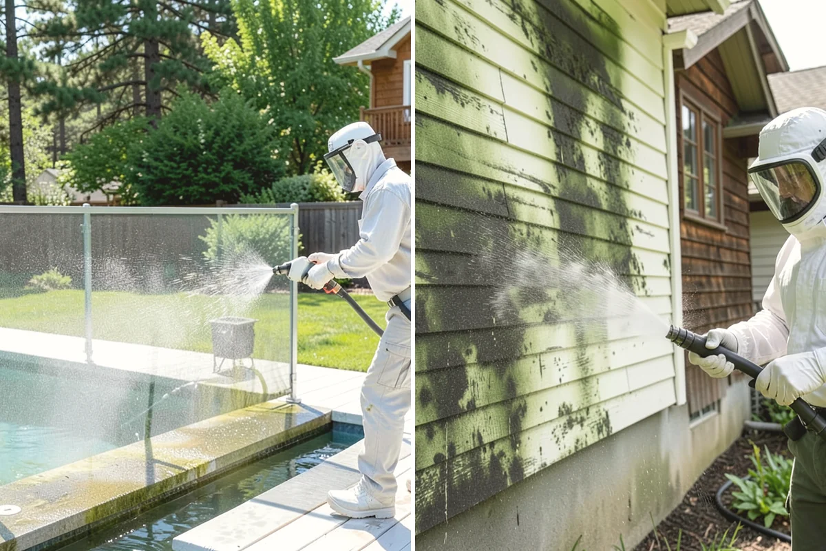 Soft House Washing in Yarrow Point, King County, WA - Evaluate the home for pressure-sensitive materials and entry points