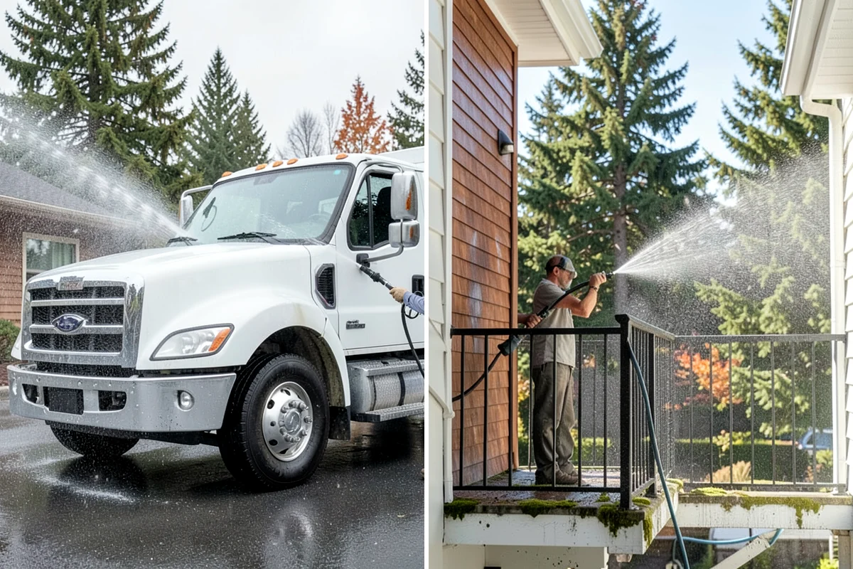Soft Roof Washing in Arlington, Snohomish County, WA - Confirm the roof can be safely walked or accessed from ladders