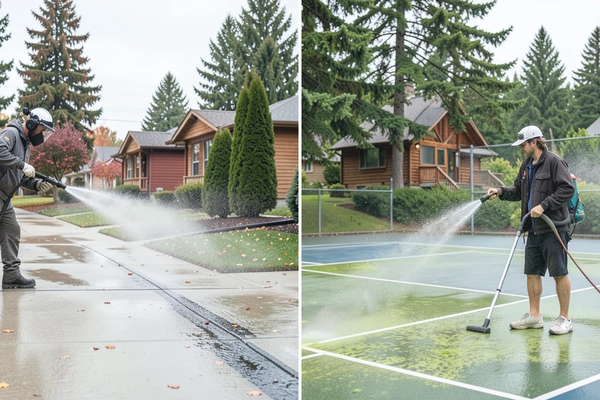 Soft Roof Washing in Auburn, King County, WA - Confirm the roof can be safely walked or accessed from ladders