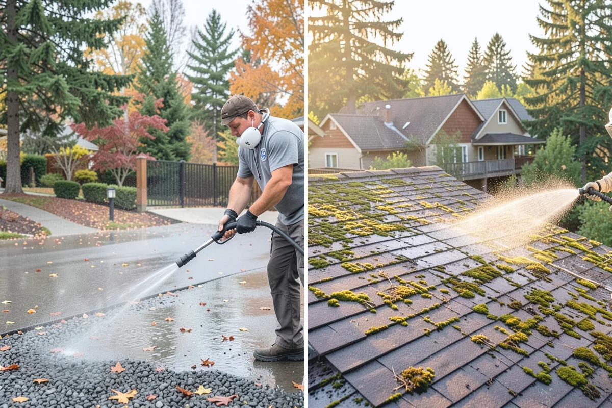 Soft Roof Washing in Beaux Arts Village, King County, WA - Confirm the roof can be safely walked or accessed from ladders