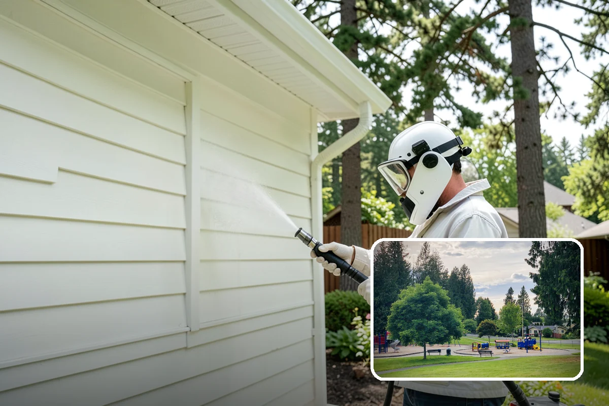 Soft Roof Washing in Bonney Lake, Pierce County, WA - Preserves shingle granules and manufacturer warranty coverage