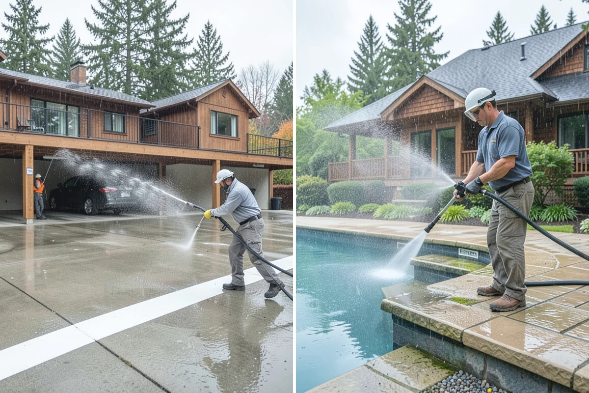 Soft Roof Washing in Bonney Lake, Pierce County, WA - Confirm the roof can be safely walked or accessed from ladders