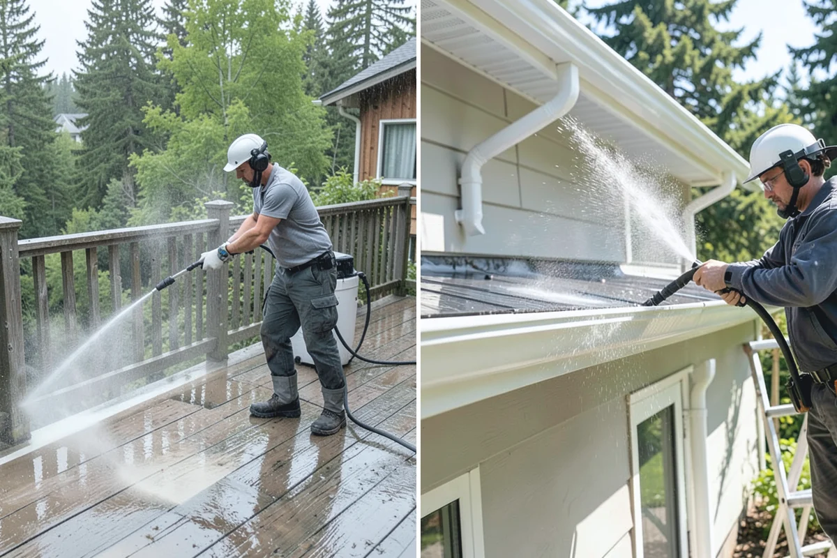 Soft Roof Washing in Buckley, Pierce County, WA - Confirm the roof can be safely walked or accessed from ladders