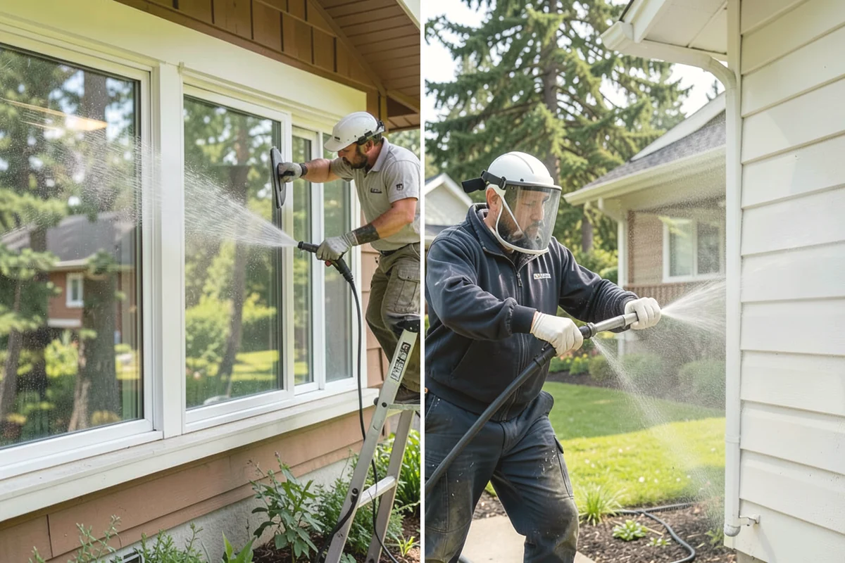 Soft Roof Washing in Burlington, Skagit County, WA - Confirm the roof can be safely walked or accessed from ladders