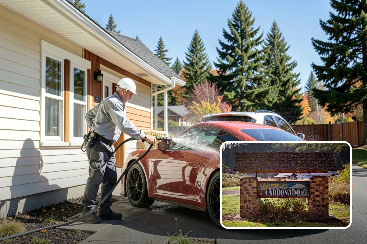Soft Roof Washing in Carbonado, Pierce County, WA - Preserves shingle granules and manufacturer warranty coverage