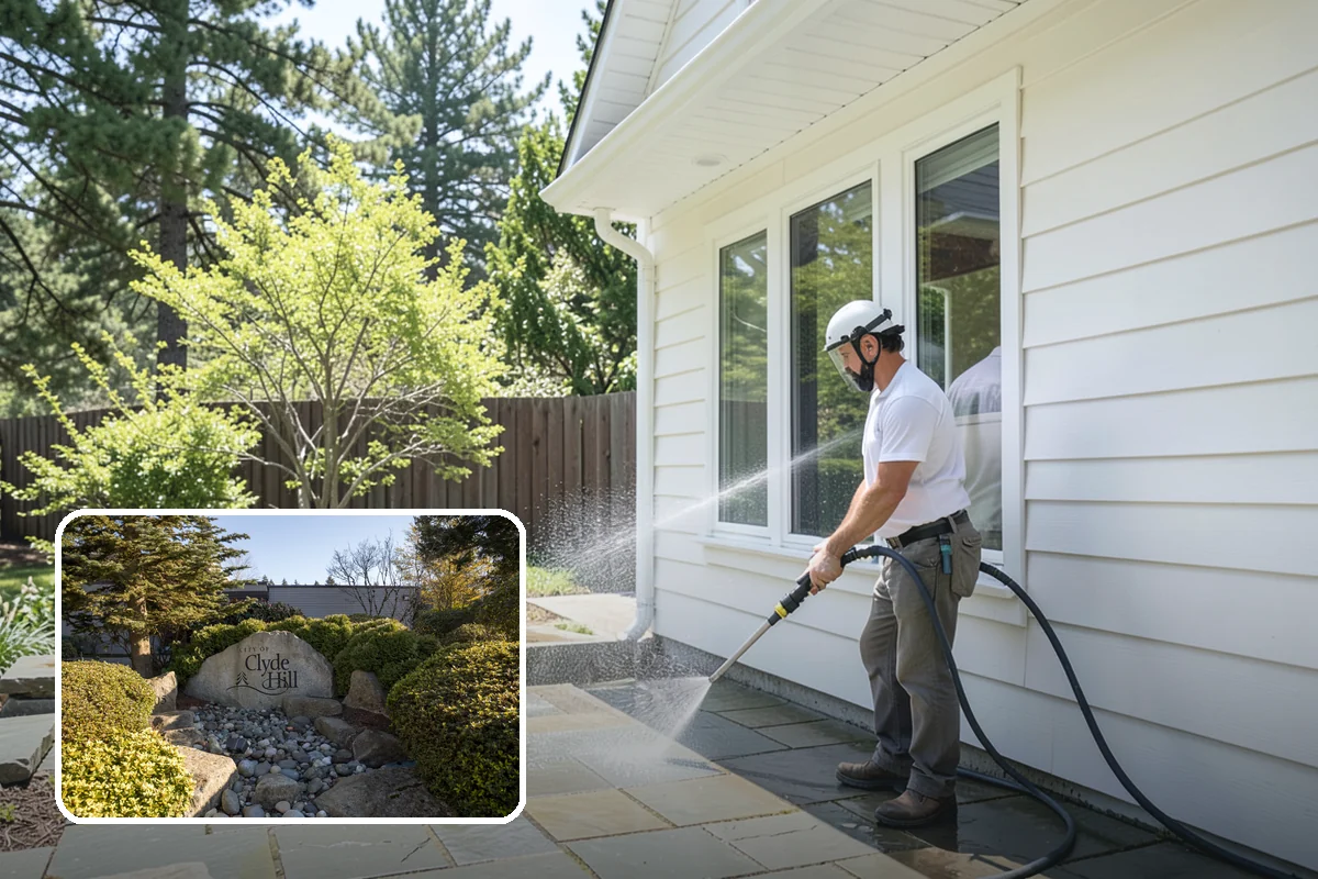 Soft Roof Washing in Clyde Hill, King County, WA - Preserves shingle granules and manufacturer warranty coverage