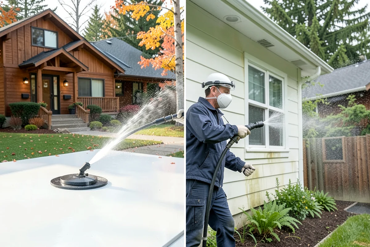 Soft Roof Washing in Clyde Hill, King County, WA - Confirm the roof can be safely walked or accessed from ladders