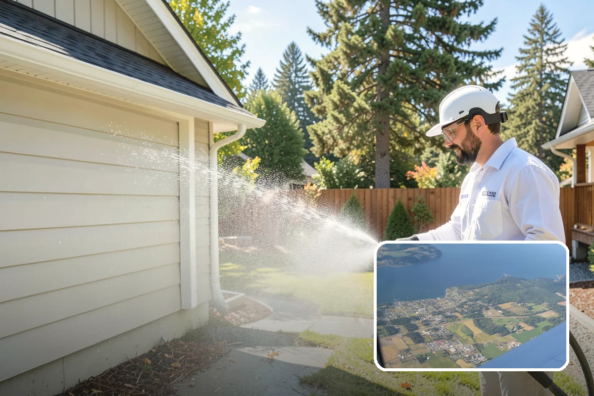 Soft Roof Washing in Coupeville, Island County, WA - Preserves shingle granules and manufacturer warranty coverage