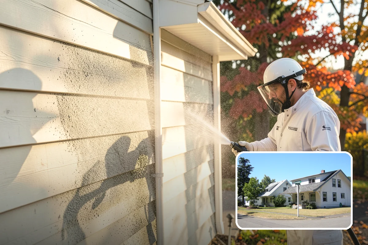 Soft Roof Washing in DuPont, Pierce County, WA - Preserves shingle granules and manufacturer warranty coverage