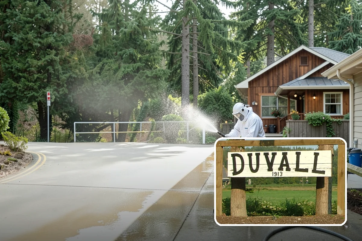 Soft Roof Washing in Duvall, King County, WA - Preserves shingle granules and manufacturer warranty coverage