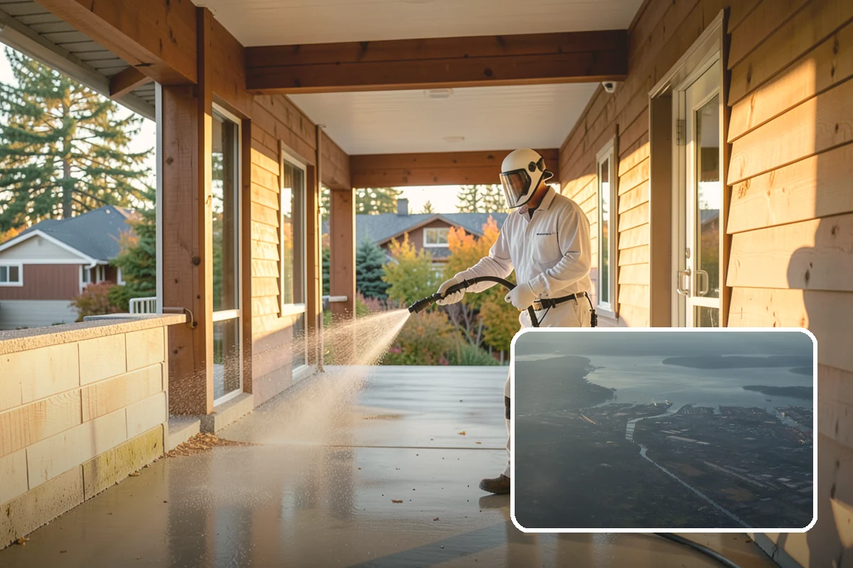 Soft Roof Washing in Fife, Pierce County, WA - Preserves shingle granules and manufacturer warranty coverage