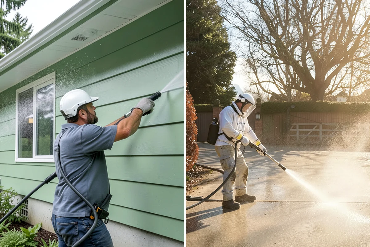 Soft Roof Washing in Fircrest, Pierce County, WA - Confirm the roof can be safely walked or accessed from ladders