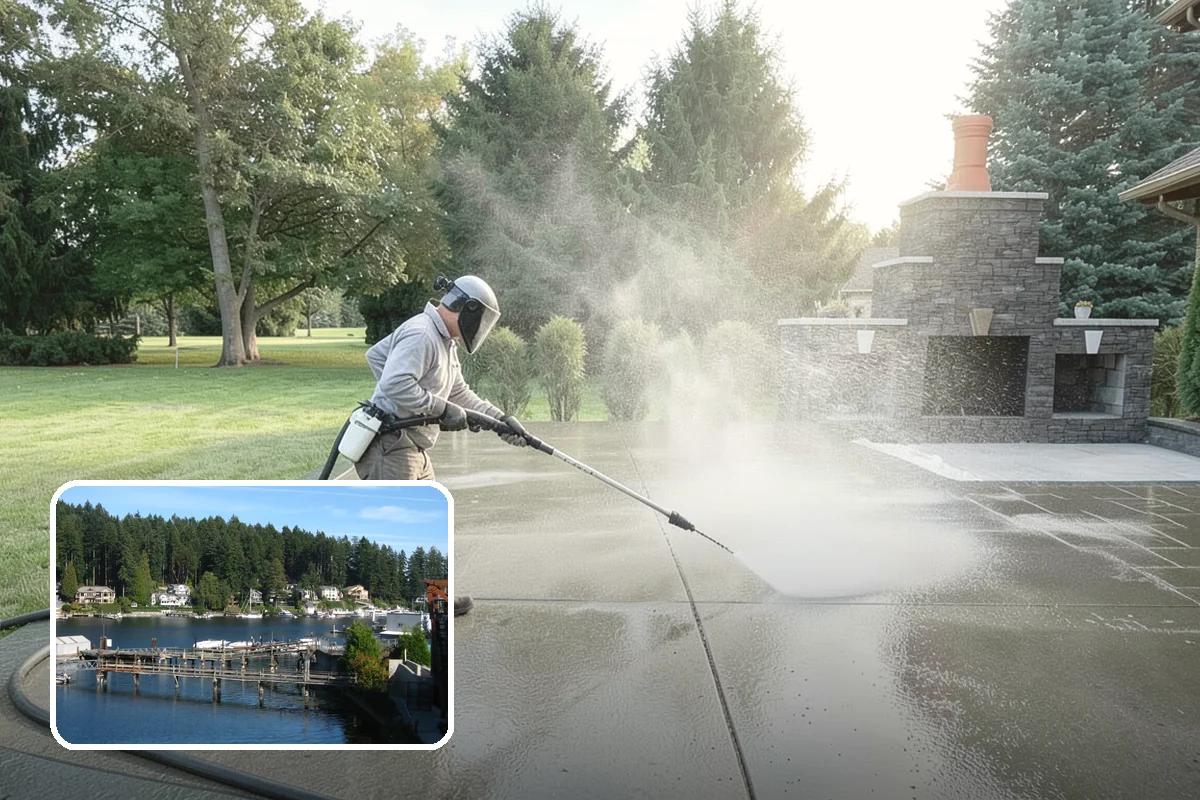 Soft Roof Washing in Gig Harbor, Pierce County, WA - Preserves shingle granules and manufacturer warranty coverage