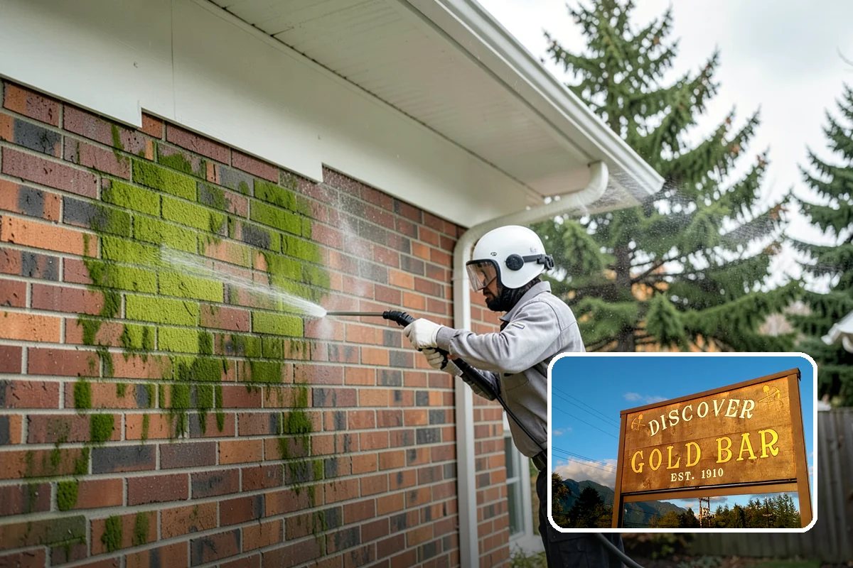 Soft Roof Washing in Gold Bar, Snohomish County, WA - Preserves shingle granules and manufacturer warranty coverage