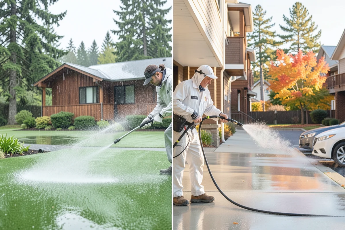 Soft Roof Washing in Gold Bar, Snohomish County, WA - Confirm the roof can be safely walked or accessed from ladders