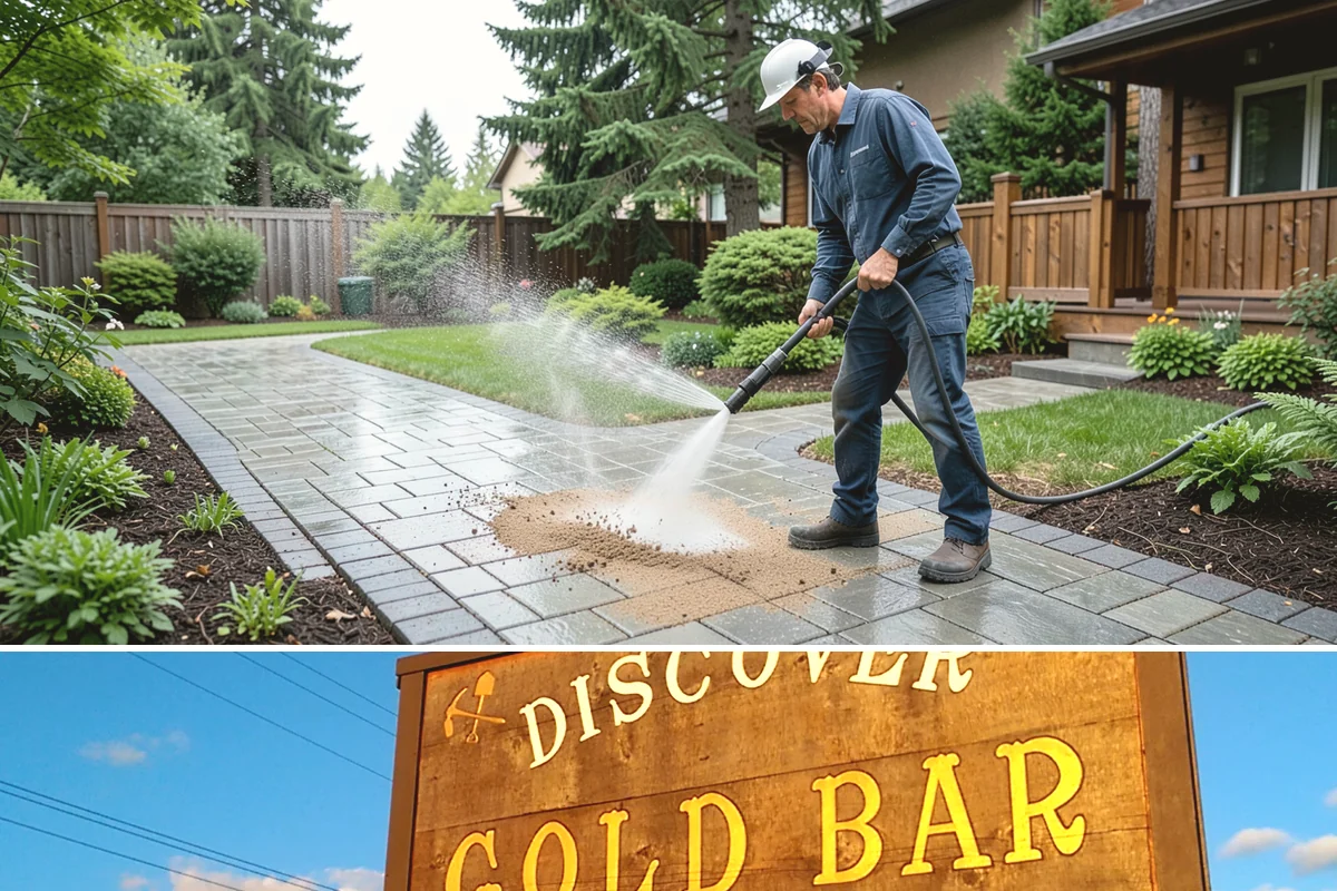 Soft Roof Washing in Gold Bar, Snohomish County, WA - Dry, mild days in summer give the soft wash solution ideal conditions to break down growth completely.