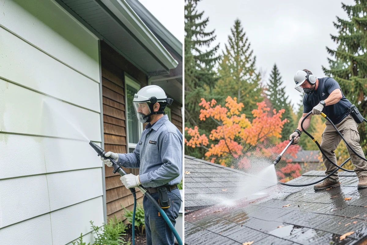 Soft Roof Washing in Hamilton, Skagit County, WA - Confirm the roof can be safely walked or accessed from ladders