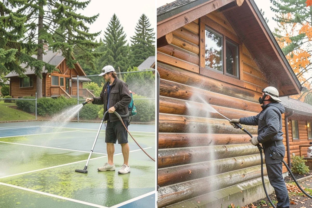 Soft Roof Washing in Kent, King County, WA - Confirm the roof can be safely walked or accessed from ladders