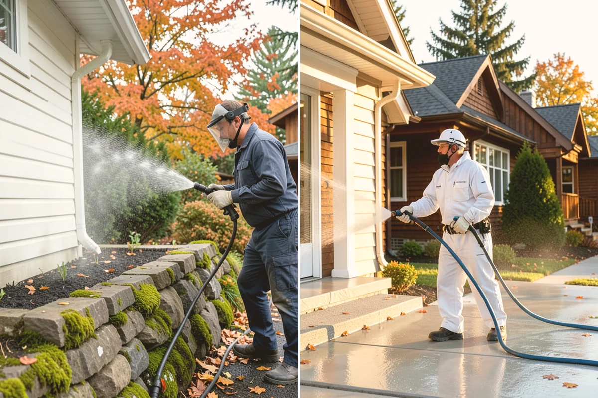 Soft Roof Washing in Kirkland, King County, WA - Confirm the roof can be safely walked or accessed from ladders