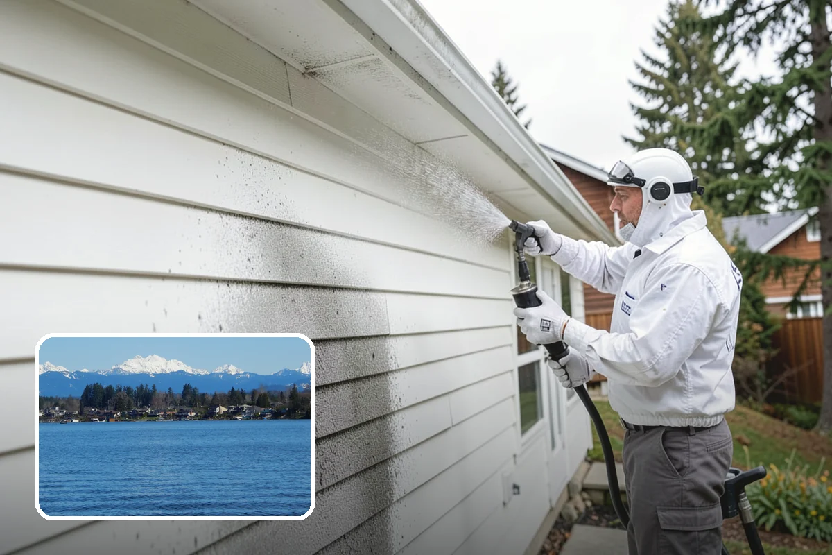 Soft Roof Washing in Lake Stevens, Snohomish County, WA - Preserves shingle granules and manufacturer warranty coverage