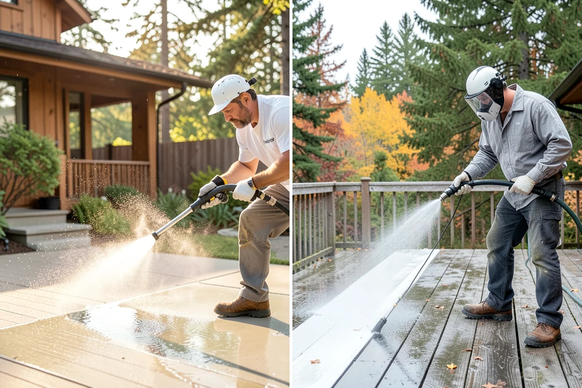 Soft Roof Washing in Lakewood, Pierce County, WA - Confirm the roof can be safely walked or accessed from ladders
