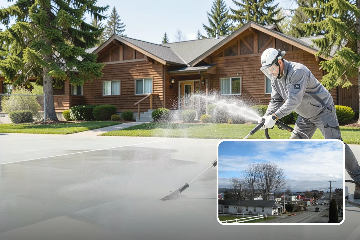 Soft Roof Washing in Langley, Island County, WA - Preserves shingle granules and manufacturer warranty coverage
