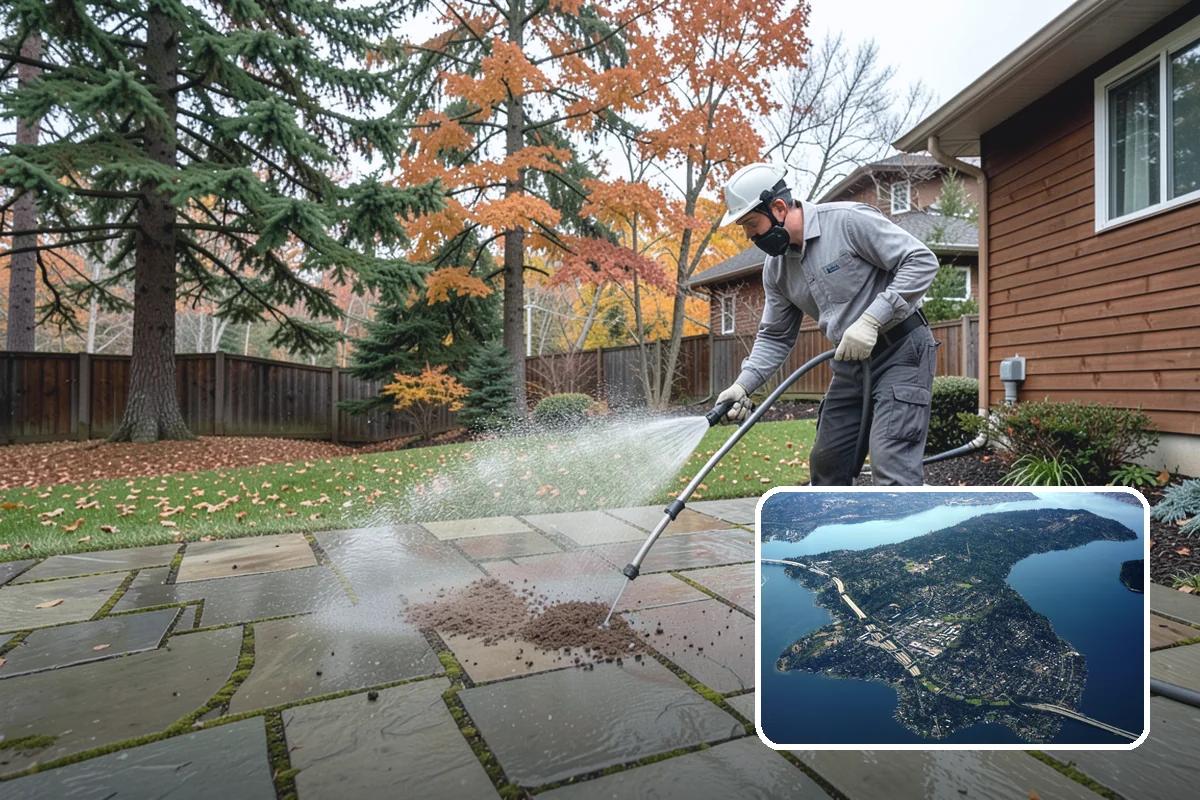 Soft Roof Washing in Mercer Island, King County, WA - Preserves shingle granules and manufacturer warranty coverage