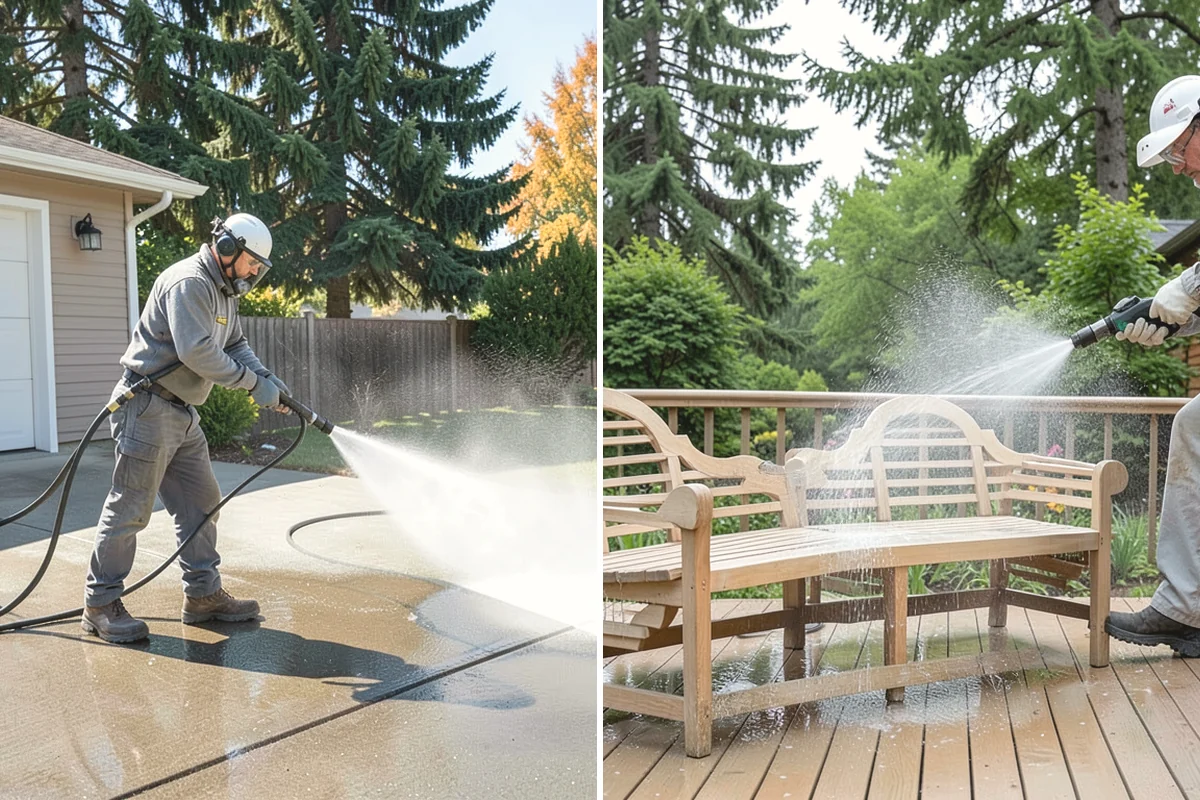 Soft Roof Washing in Mill Creek, Snohomish County, WA - Confirm the roof can be safely walked or accessed from ladders