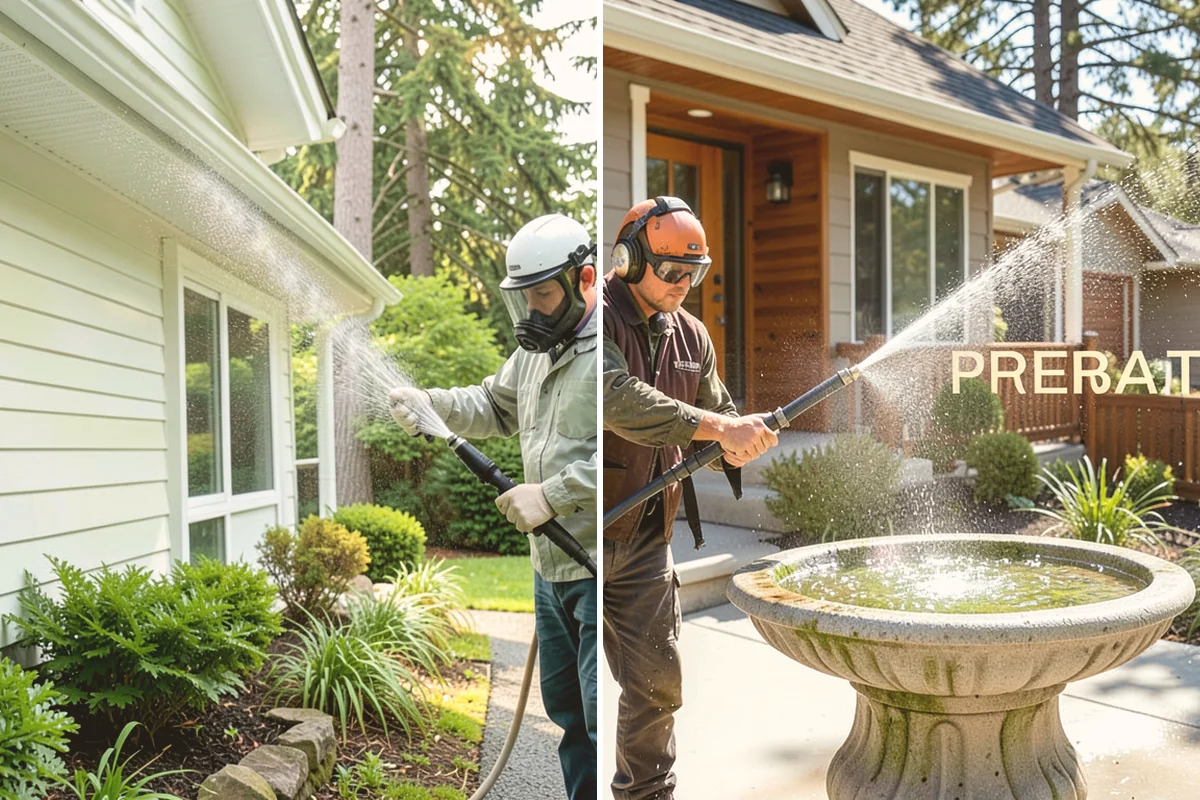 Soft Roof Washing in Milton, King County, WA - Confirm the roof can be safely walked or accessed from ladders