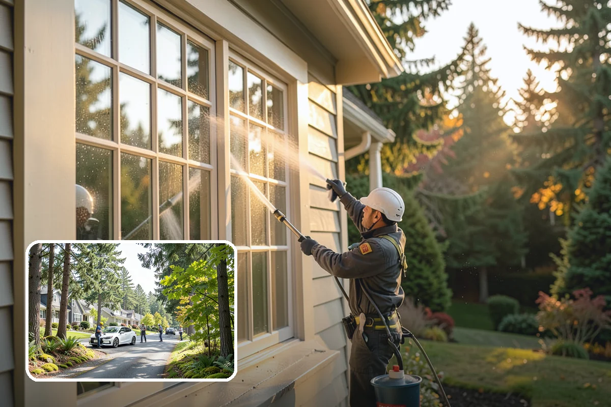 Soft Roof Washing in Normandy Park, King County, WA - Preserves shingle granules and manufacturer warranty coverage