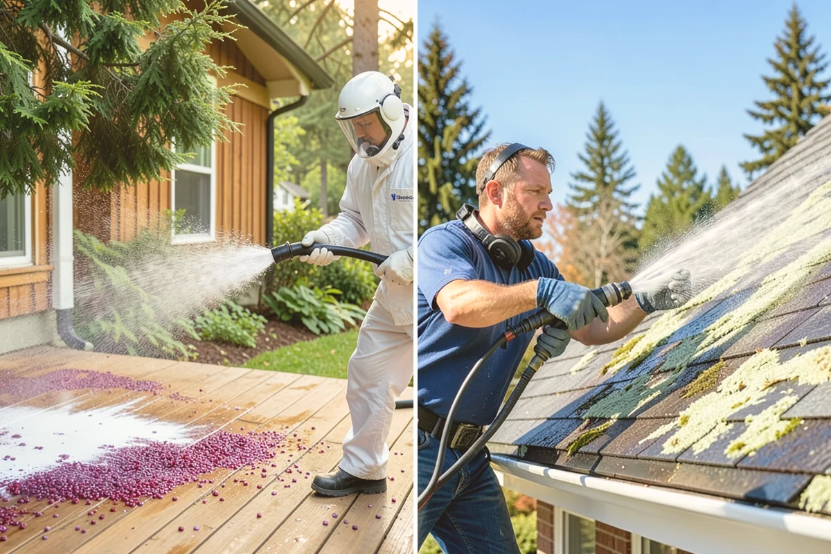 Soft Roof Washing in Orting, Pierce County, WA - Confirm the roof can be safely walked or accessed from ladders