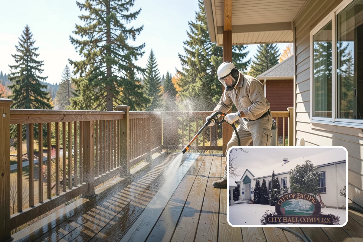 Soft Roof Washing in Pacific, King County, WA - Preserves shingle granules and manufacturer warranty coverage